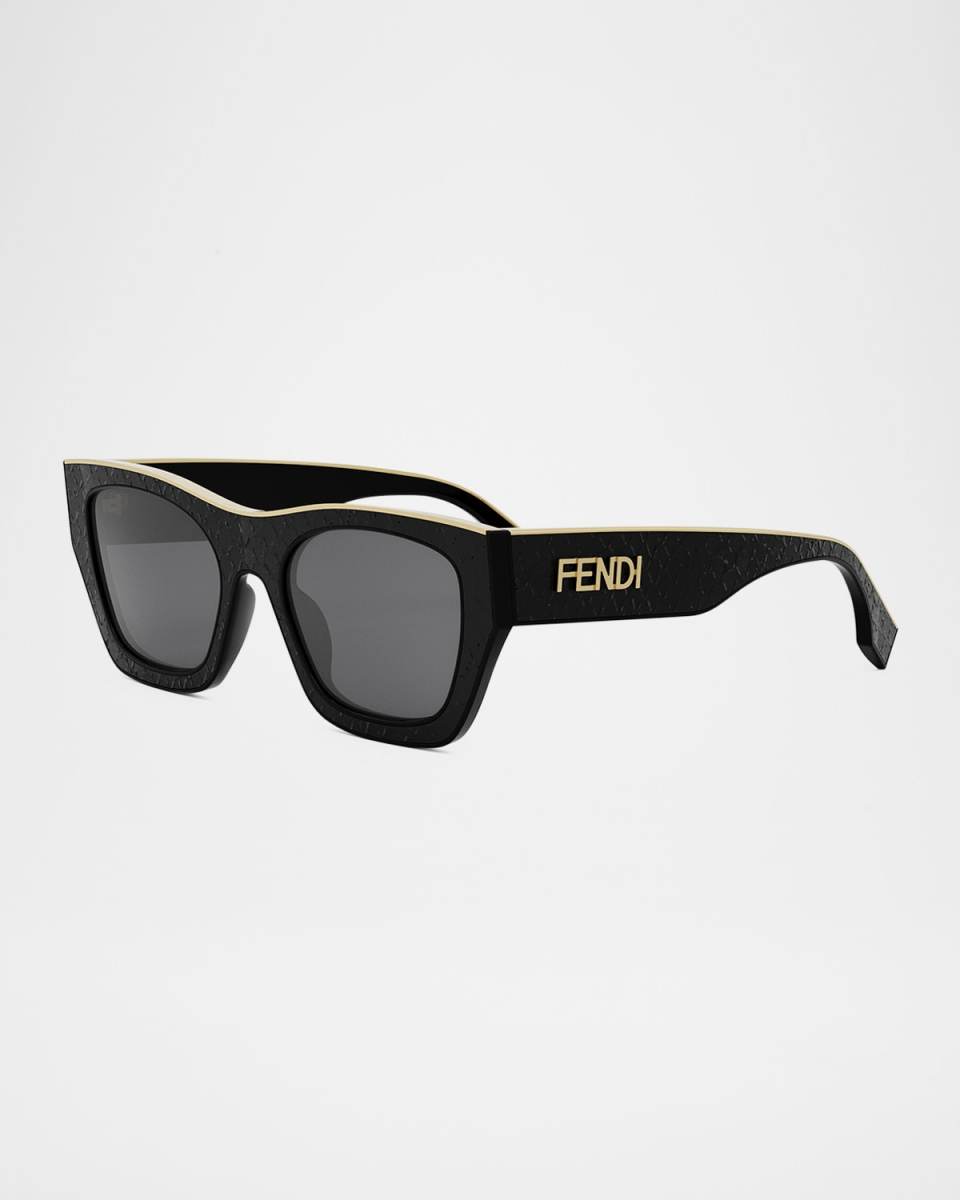 Roma Watersnake Square Sunglasses